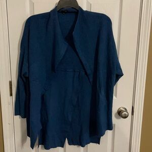 NWOT Inc soft cardigan blue sweater